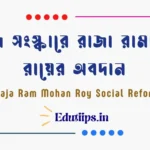 Raja Ram Mohan Roy Social Reformer