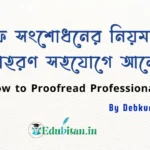 How to Proofread Professionally