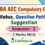 CU BA AEC Compulsory English Suggestion Semester 2 | CCF